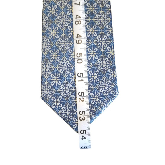Vintage Yapré Silk Mid Century Print Tie - Picture 4 of 4